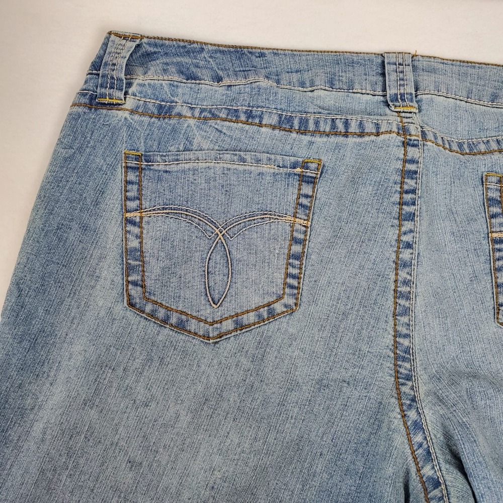 Paris Blues Denim Jeans Women's Size 24 Light Bootcut Authentic American‎ Brand - Picture 11 of 16